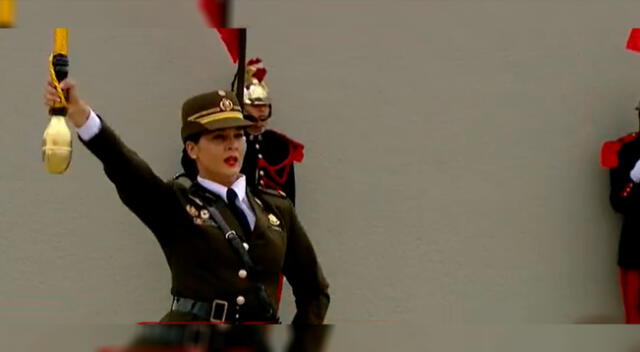 Parada Militar: campeona sudamericana de pentatlón militar se luce en desfile [VIDEO]