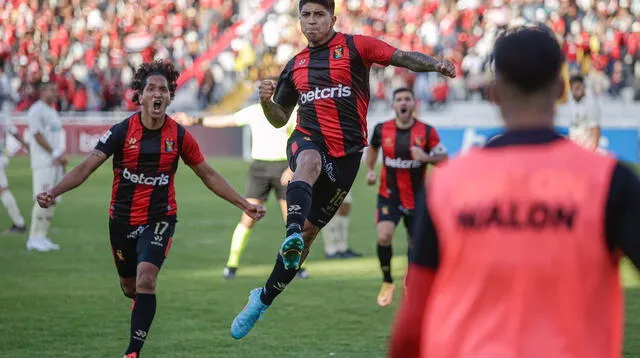 Con el gol de Luis Iberico , Melgar se encuentra en los más alto del acumulado y ahora va por la punta del Clausura.