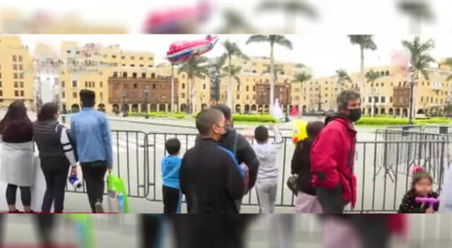 Fiestas Patrias: cierre de calles en el Centro de Lima genero molestias en visitantes [VIDEO]