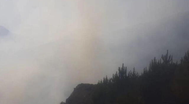 Áncash: reportan gran incendio forestal incontrolable en Huaraz