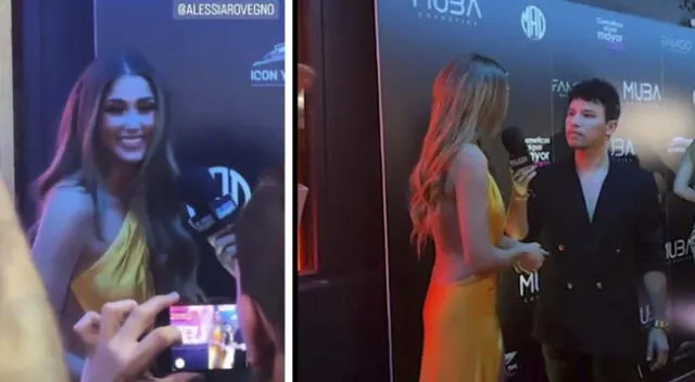 Alessia Rovegno la hizo linda en evento previo al Miss Universo 2022.