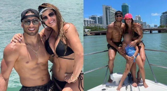 Alejandra Baigorria y Said Palao son ya una familia.