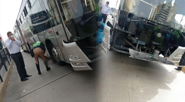 Metropolitano Madre De Familia Pierde La Pierna Tras Ser Atropellada Por El Bus De Transporte