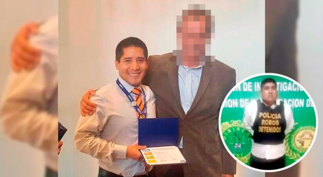 Las autoridades se basaron en el testimonio del vigilante Ysaías Canales Chávez (derecha), quien aseguró que el ejecutivo de 30 años había filtrado información a los criminales.