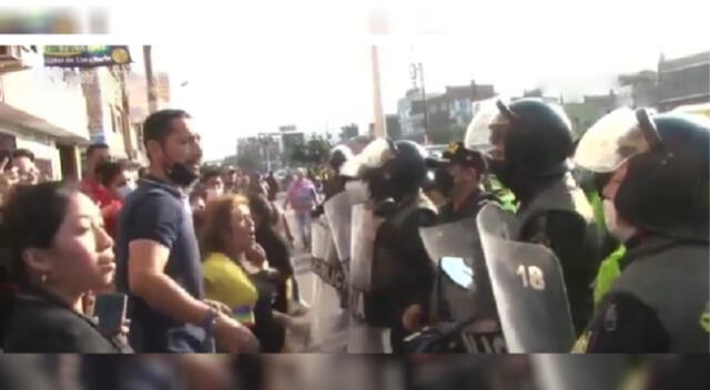SMP: autoridades desalojan ambulantes en la avenida Habich tras constantes peleas [VIDEO]