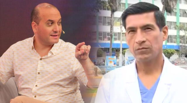 Kurt Villavicencio encara a doctor Marco Almerí que pidió cuarentena sexual a solo hombres por la viruela del mono.