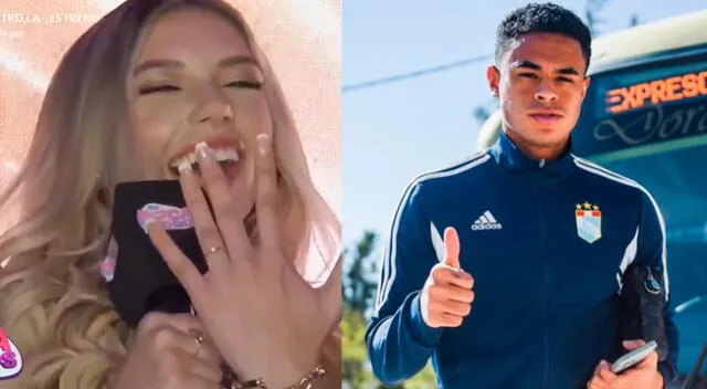 La modelo Naomei Degreeff contó que el futbolista 'Zancudito' Olivares la sorprendió con pedida de mano el día de su cumpleaños.