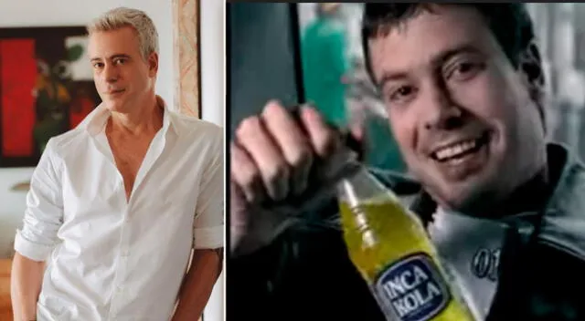 Diego Bertie realizó un comercial para Inca Kola.