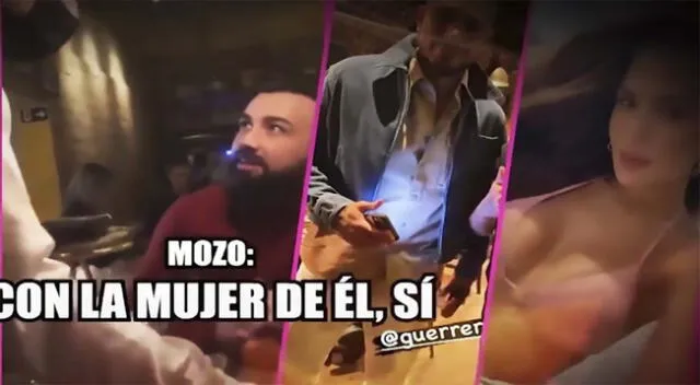 Mozo evidenció a Paolo Guerrero y confirmó 'salidita' con bailarina brasileña.
