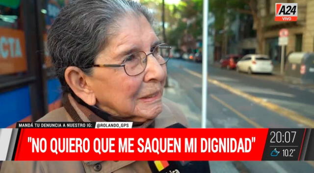 Sonia se hizo viral en redes sociales al contar al calvario que vive en su país.