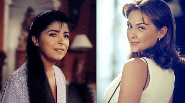 Aracely Arámbula y Victoria Ruffo las hermosas actrizes hace 20 años.