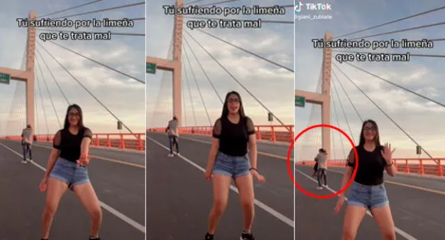 La escena  de baile de una compatriota se ha vuelto viral en las redes sociales.