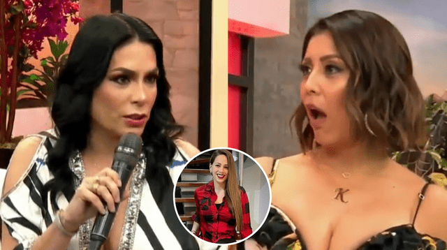 Evelyn Vela chotea EN VIVO a Karla Tarazona y prefiere a su pinky Melissa Klug