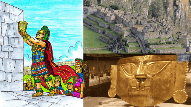 Los Incas utilizaban narigueras y orejeras de oro.