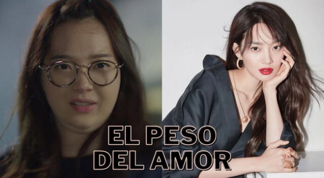 Shin Min A es la actriz protagonista de "El peso del amor".