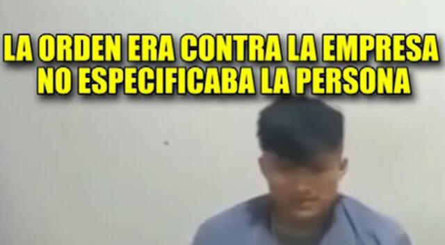 Trujillo: sicario confiesa que le ordenaron matar a cualquier persona a cambio de S/ 500 [VIDEO]