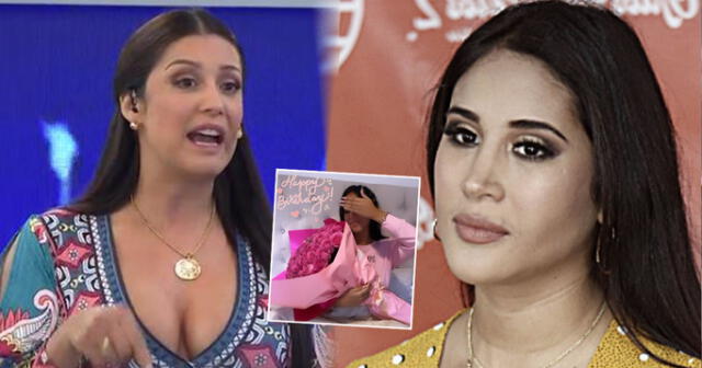 Karla Tarazona arremete contra Melissa Paredes por celebrar su cumpleaños sin su hija.