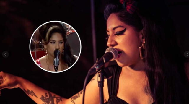 Amy Winehouse peruana hace pedido a seguidores.