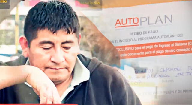 Don José Chávez pensó que cumpliría su sueño del auto propio, pero terminó siendo presuntamente estafado por Autoplan.