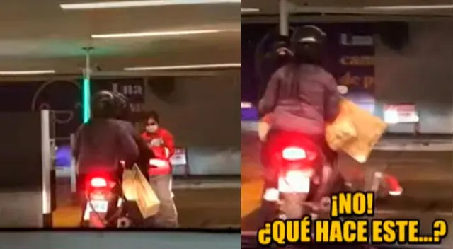 Jesús María: motociclista atropelló a trabajadora de parqueo para evitar pagar estacionamiento [VIDEO]