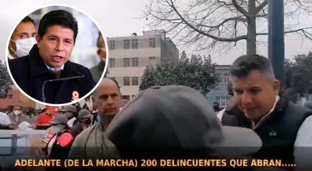 Un hombre explicaba cómo 200 hampones podían atacar al jefe de Estado en caso lograran evadir a la Policía Nacional del Perú.