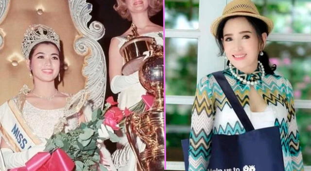 Conoce un poco más de la Miss Universo tailandesa que tiene 75 años y parece de 35.