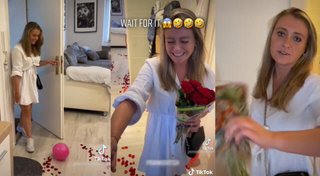 Peculiar escena de una pareja se hizo viral en las redes sociales.