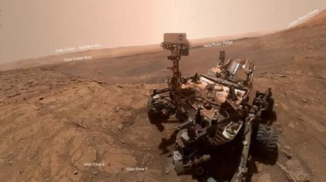  El rover Perseverance (Mars 2020) busca rastros de vida y recolecta muestras en la superficie marciana.   
