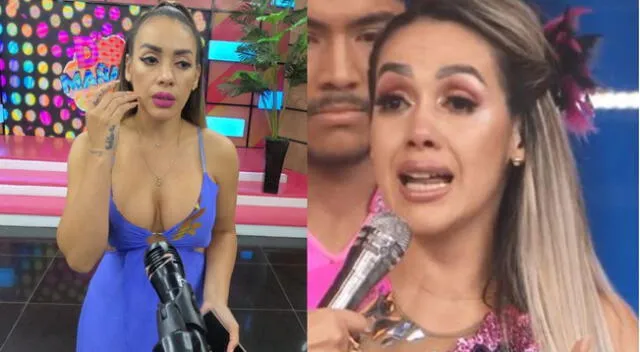 Dorita Orbegoso se quiebra en televisión