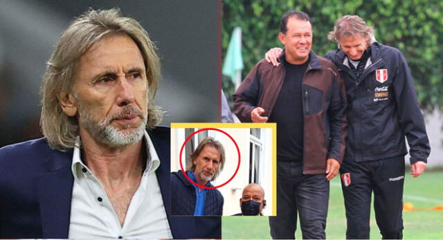 Ricardo Gareca vino de urgencia a Lima para resolver unos temas pendientes.