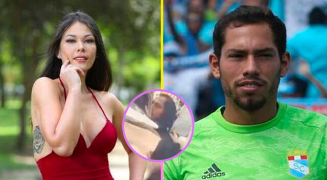Giulliana Barrios y el futbolista Patricio Álvarez confirmaron que son pareja.