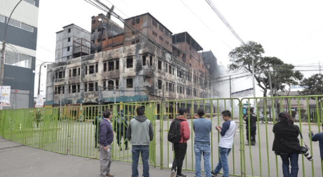 Cercado de Lima: Municipalidad de Lima inicia demolición de galería Nicolini