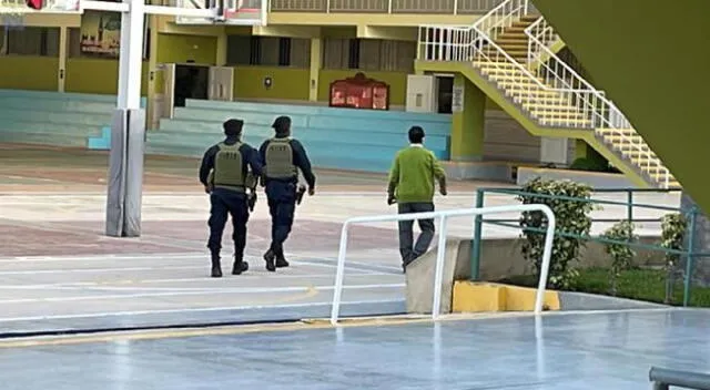 Chiclayo: Policía se moviliza a colegio Manuel Pardo por amenaza de tiroteo