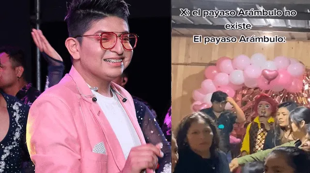 Bryan Arámbulo se encontró con el 'payasito Arámbulo', joven viral en TikTok