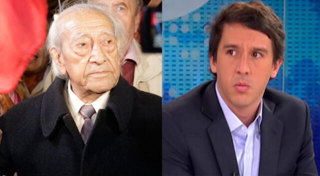 Padre de los Humala Tasso no midió sus palabras e insultó al comunicador en entrevista en vivo.