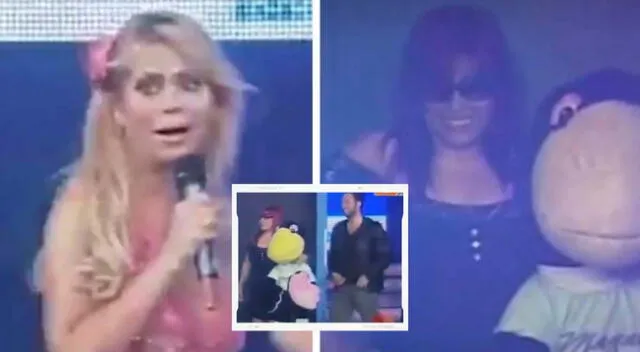 Magaly Medina, Peluchín y Gisela juntos en programa de la 'Señito'.