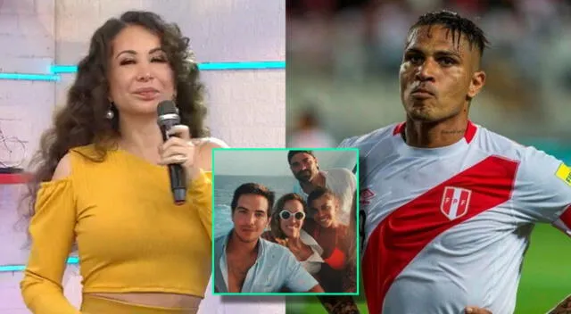 Janet Barboza no tuvo piedad con Paolo Guerrero.