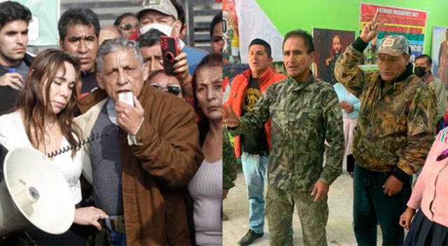 Etnocaceristas en Junín sobre Antauro Humala: “Nuestra meta es inscribir el partido para que postule”