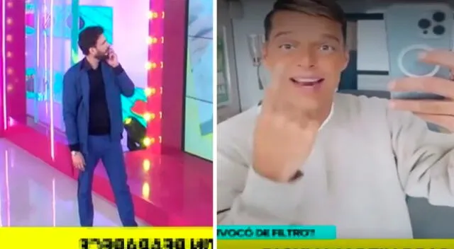 Peluchín quedó en shock con nueva imagen de Ricky Martin.