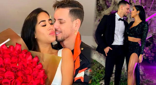 Melissa Paredes y Anthony Aranda más unidos que nunca.