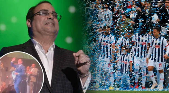 Gilberto Santa Rosa y su notable gesto con Alianza Lima.