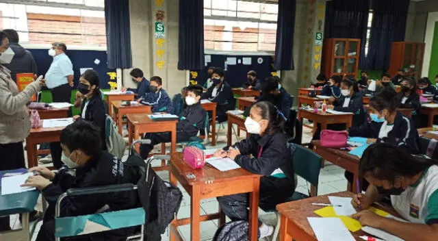 Minedu: Uso de mascarillas en colegios será opcional para escolares