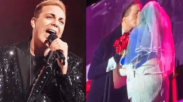 Joven peruana le pide matrimonio a Cristian Castro y terminan dándose un beso