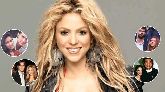 Conce todas las dedicaciones que habría dedicado Shakira a sus exparejas