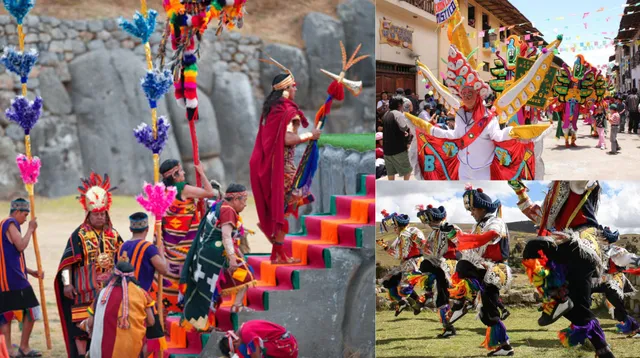 Una de las principales celebraciones es el Inti Raymi, fiesta de culto al Sol.