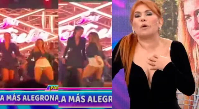 Magaly critica a Johanna San Miguel por baile