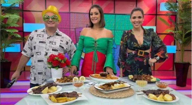 Karla Tarazona es conductora de 'D'mañana' de Panamericana TV