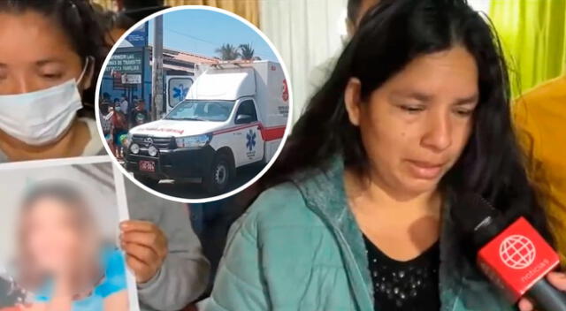 En Piura, Sullana. La menor de 15 años no logró resistir a la grave herida.