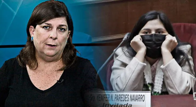 Yenifer Paredes fue enviada a 30 meses de prisión preventiva por presuntamente pertenecer a una organización criminal.