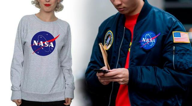 Tiendas como Primark, Zara, H&M tienen ‘colecciones planetarias’, donde cada ropa tiene el logo de la agencia espacial estadounidense.